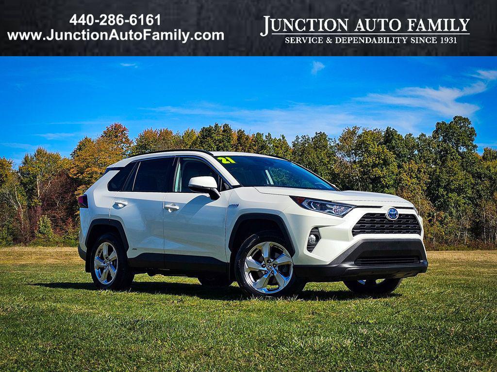 used 2021 Toyota RAV4 Hybrid car, priced at $28,900