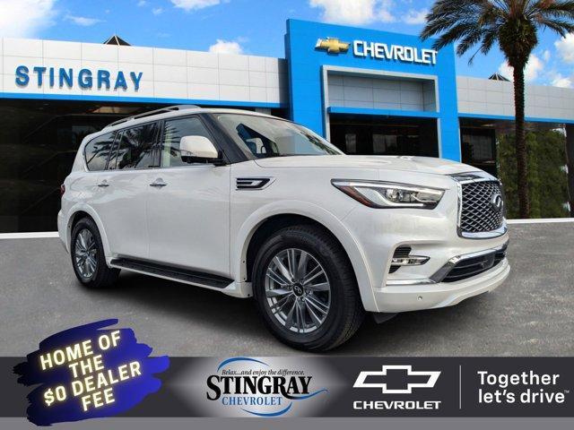 used 2021 INFINITI QX80 car, priced at $36,998