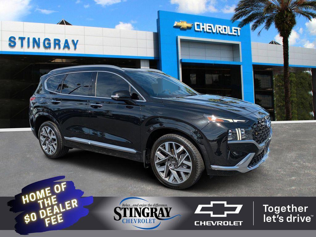 used 2023 Hyundai Santa Fe car, priced at $27,588