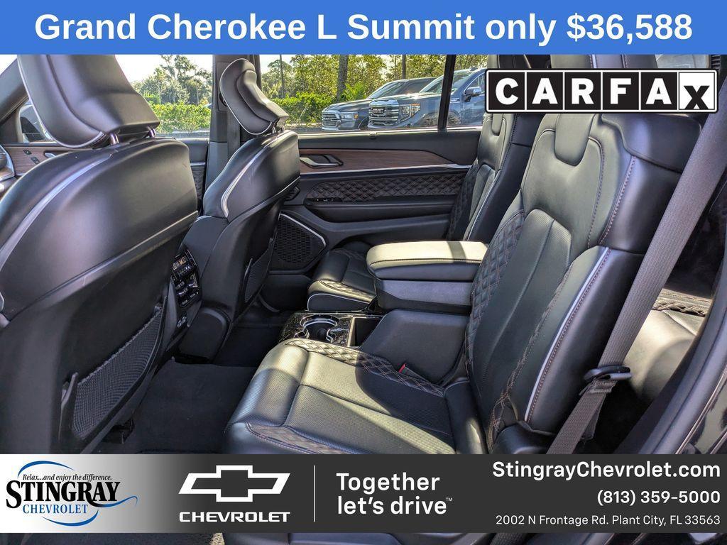 used 2021 Jeep Grand Cherokee L car, priced at $36,588