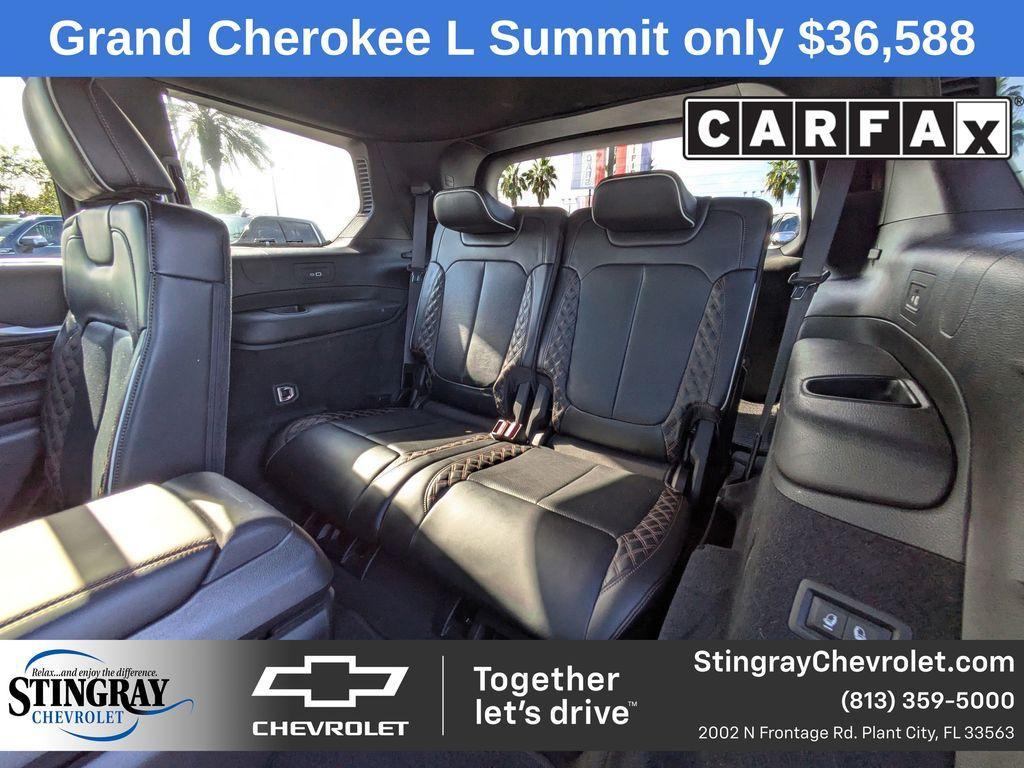 used 2021 Jeep Grand Cherokee L car, priced at $36,588