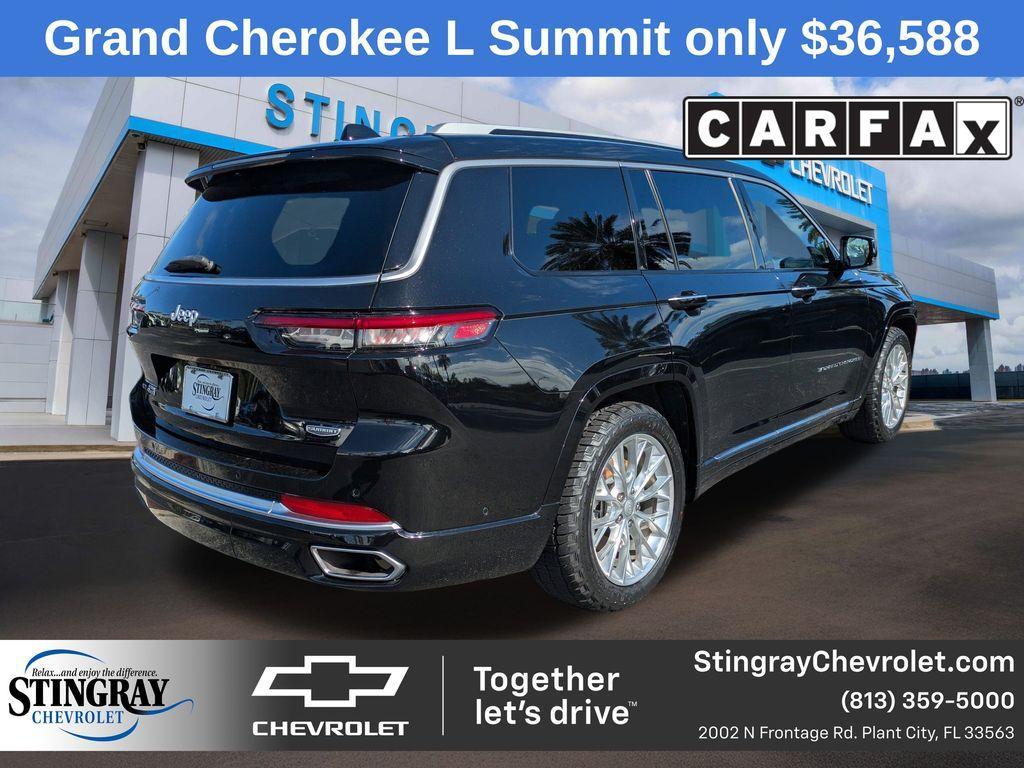 used 2021 Jeep Grand Cherokee L car, priced at $36,588