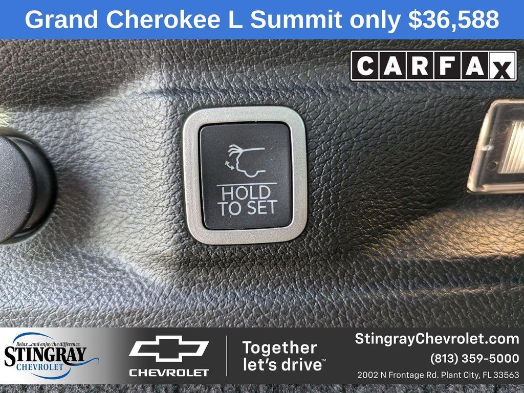 used 2021 Jeep Grand Cherokee L car, priced at $36,588