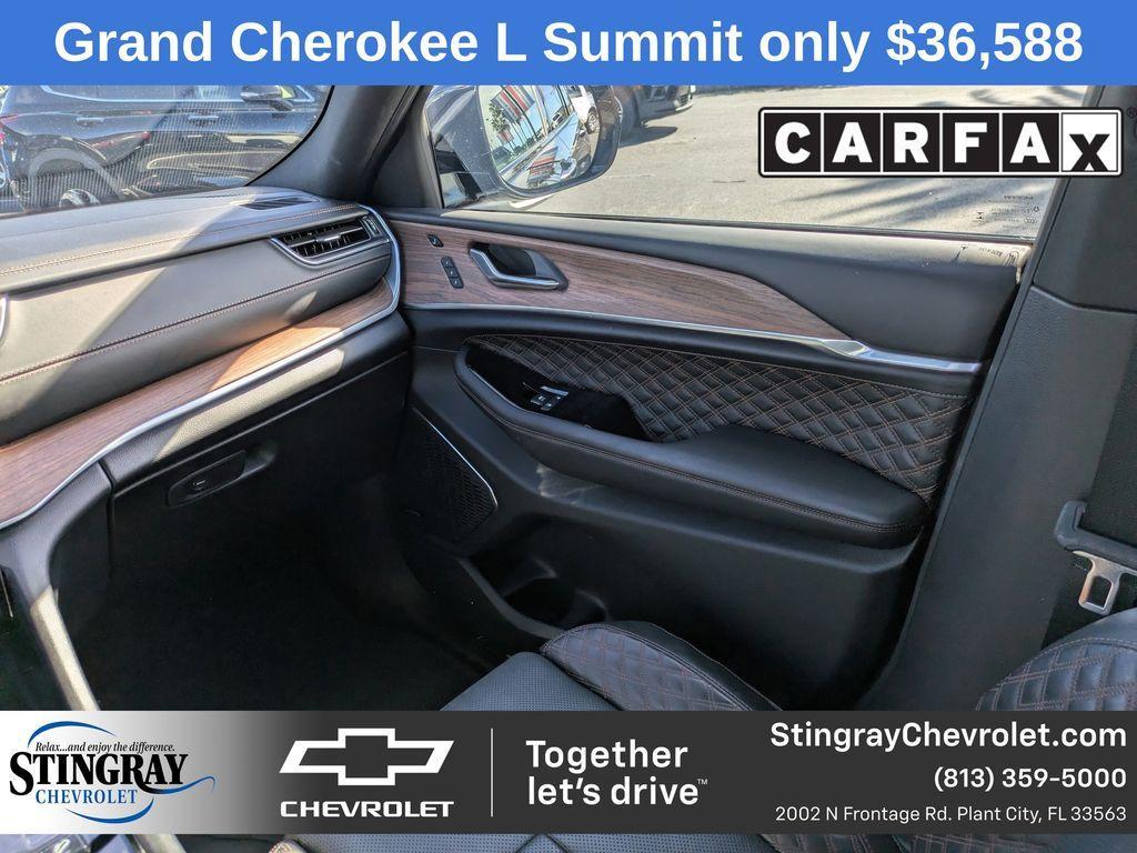 used 2021 Jeep Grand Cherokee L car, priced at $36,588
