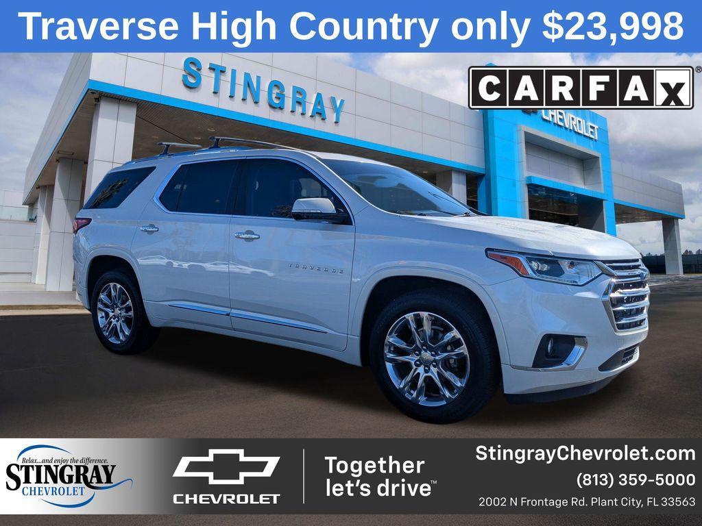 used 2018 Chevrolet Traverse car, priced at $23,998