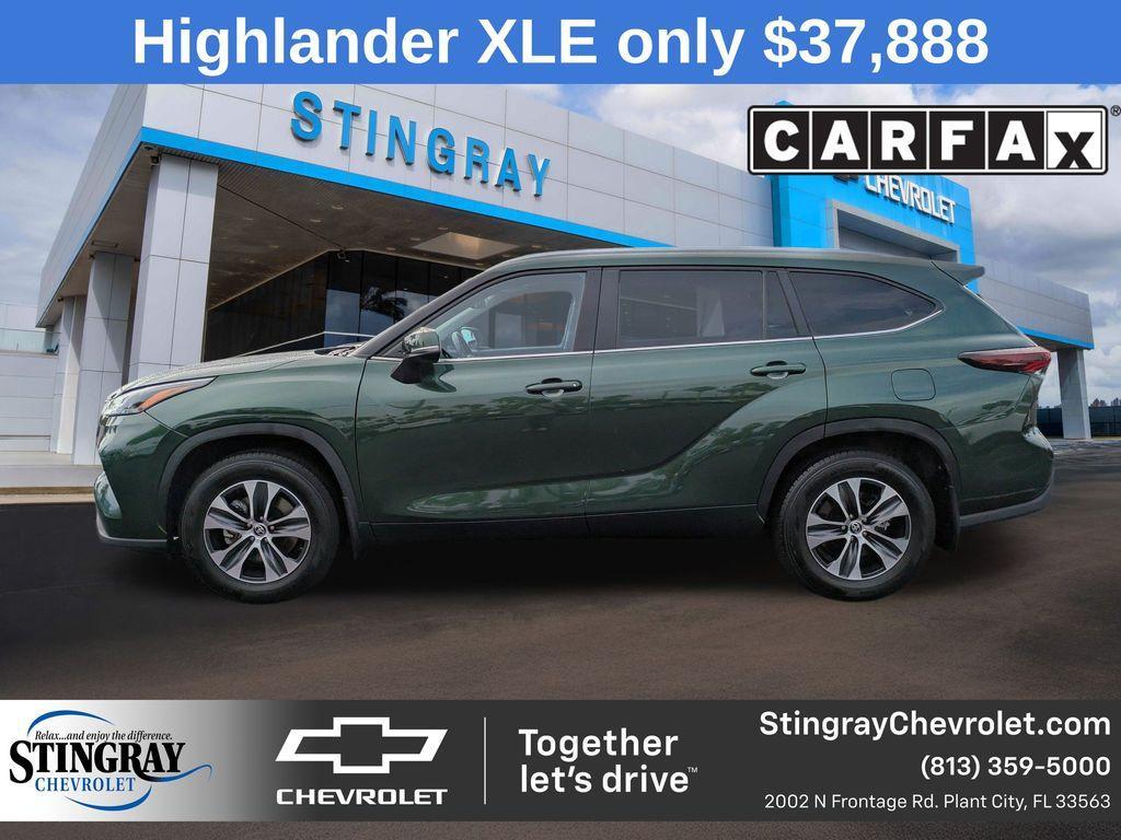 used 2024 Toyota Highlander car, priced at $37,888