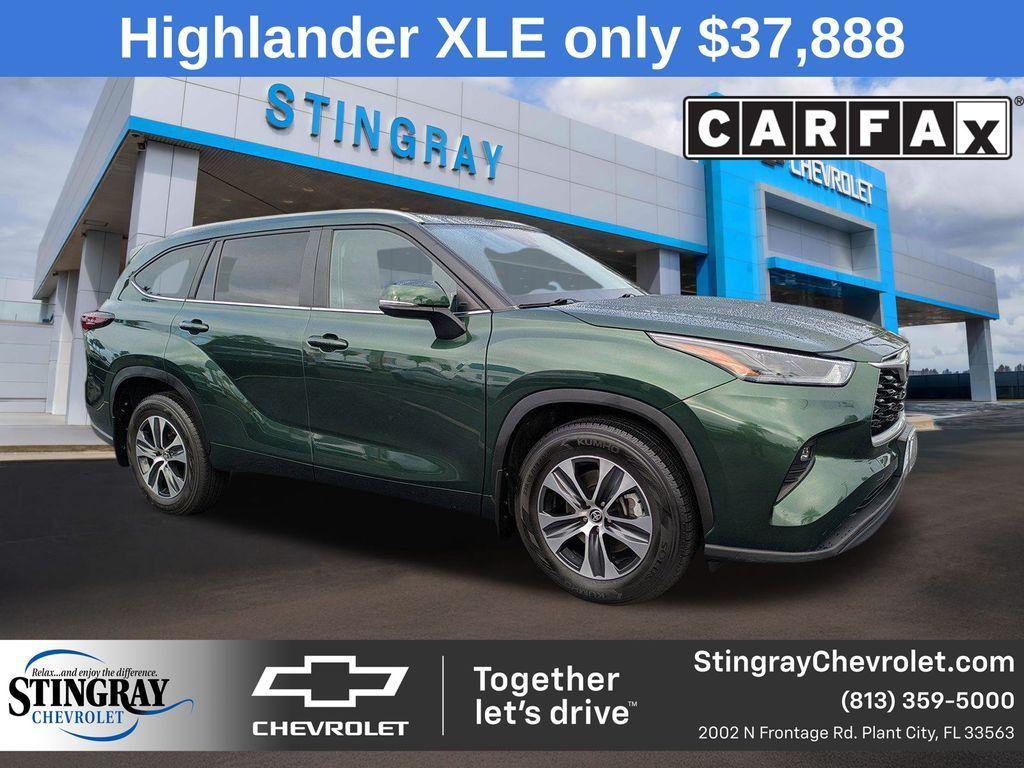 used 2024 Toyota Highlander car, priced at $37,888