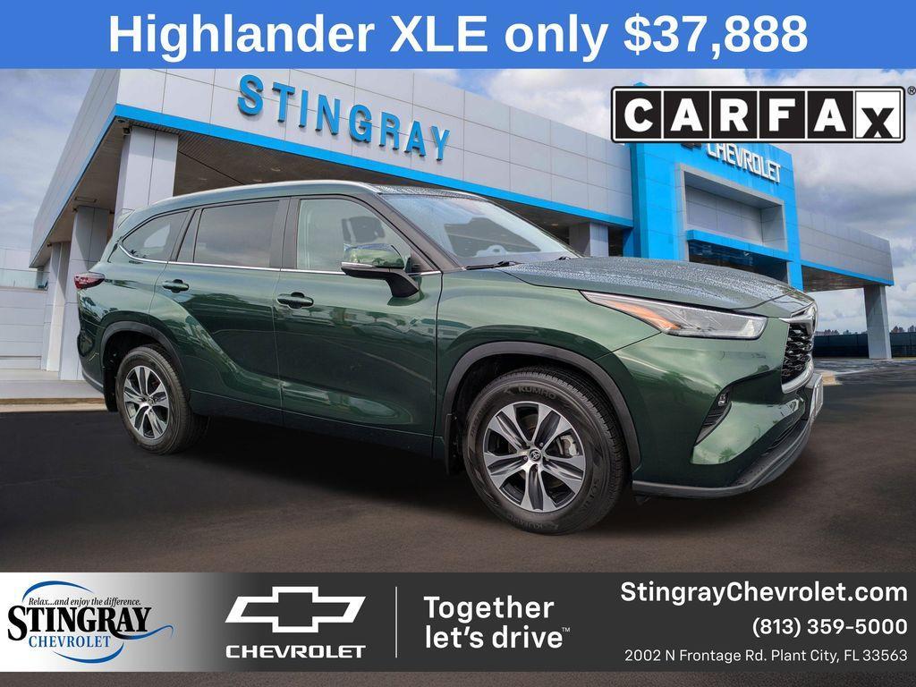 used 2024 Toyota Highlander car, priced at $37,888