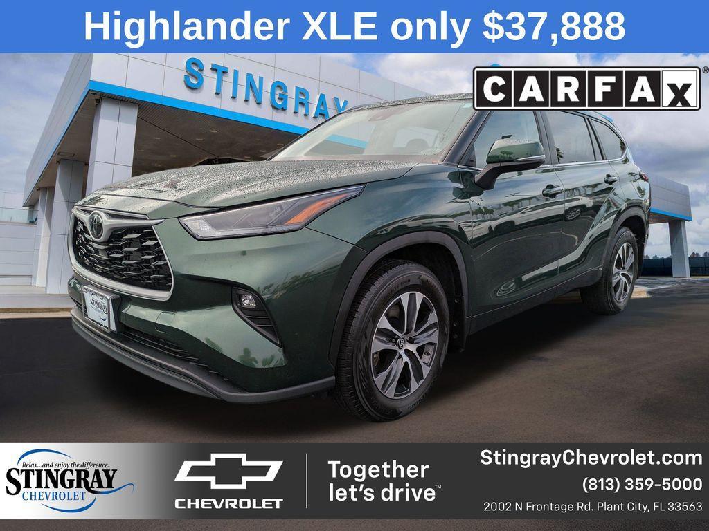 used 2024 Toyota Highlander car, priced at $37,888