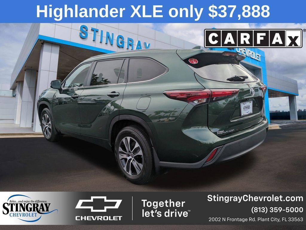 used 2024 Toyota Highlander car, priced at $37,888