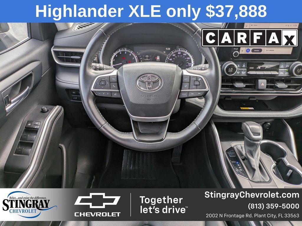 used 2024 Toyota Highlander car, priced at $37,888