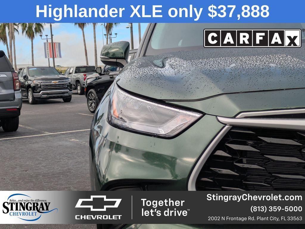used 2024 Toyota Highlander car, priced at $37,888
