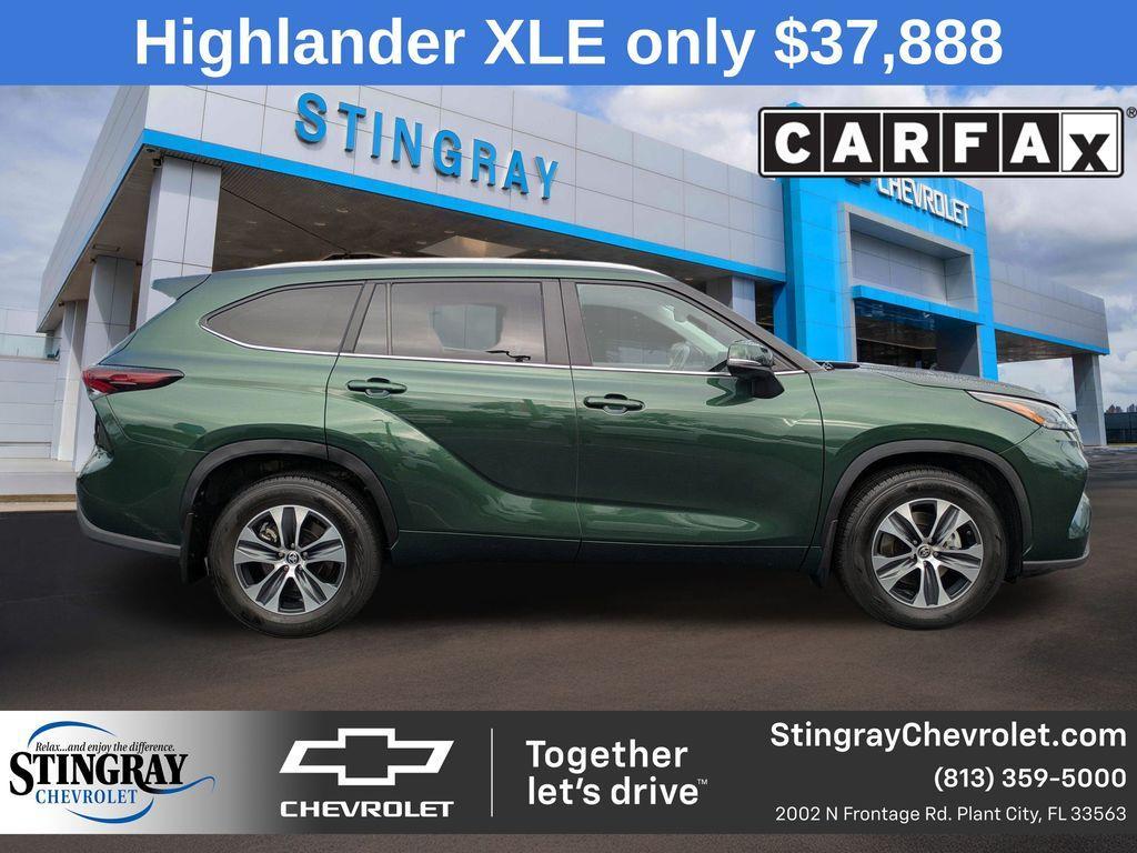 used 2024 Toyota Highlander car, priced at $37,888