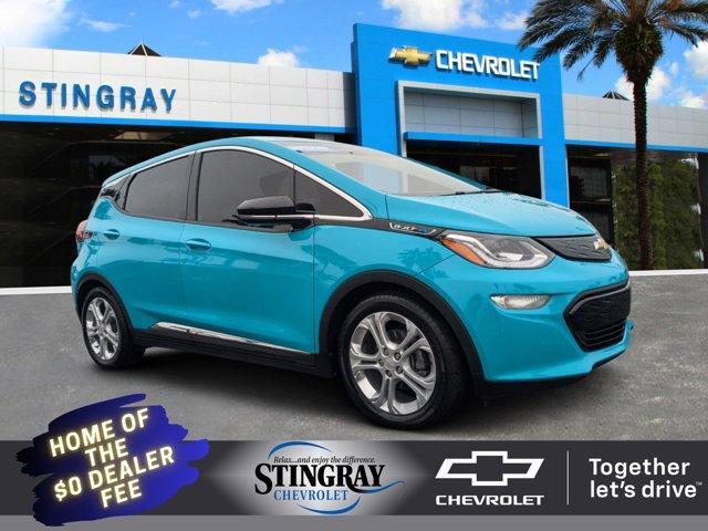 used 2021 Chevrolet Bolt EV car, priced at $15,988