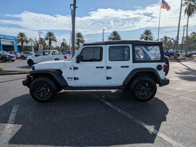used 2022 Jeep Wrangler Unlimited car, priced at $27,698