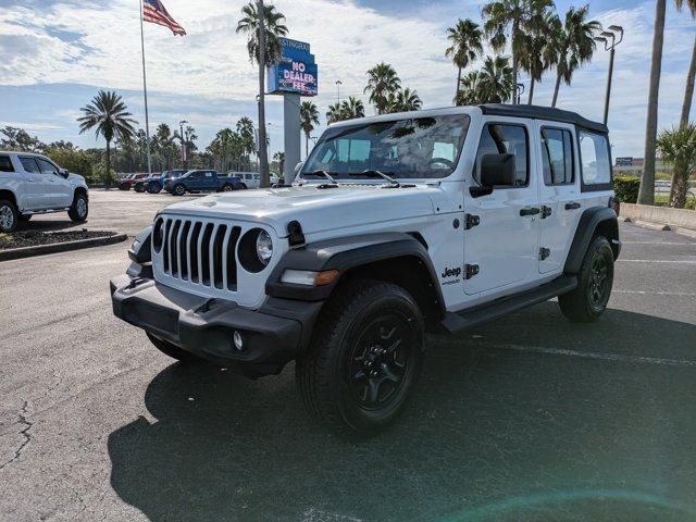 used 2022 Jeep Wrangler Unlimited car, priced at $27,698