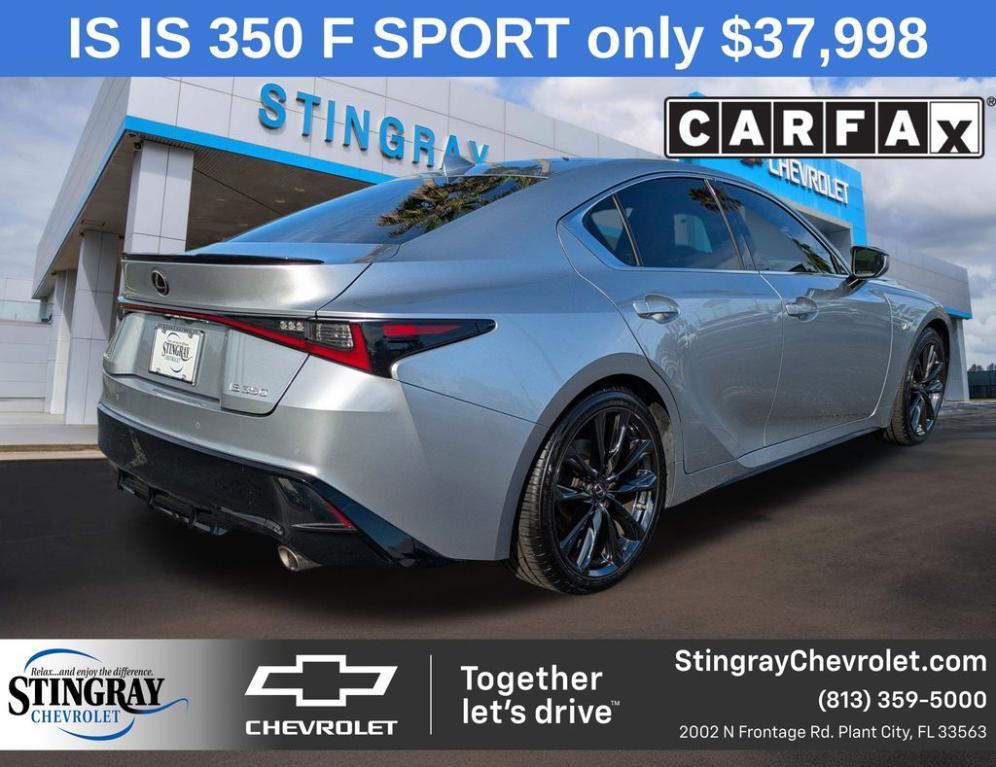 used 2022 Lexus IS 350 car, priced at $37,998