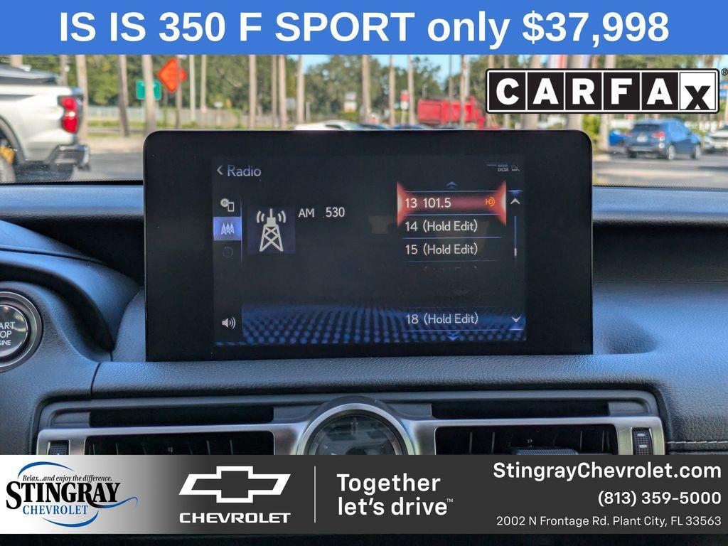 used 2022 Lexus IS 350 car, priced at $37,998