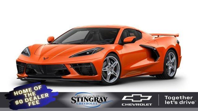 new 2025 Chevrolet Corvette car, priced at $77,440