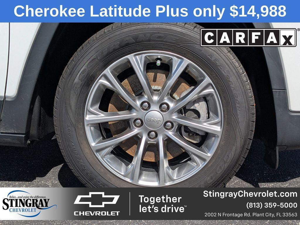 used 2019 Jeep Cherokee car, priced at $14,988