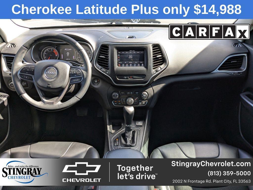 used 2019 Jeep Cherokee car, priced at $14,988