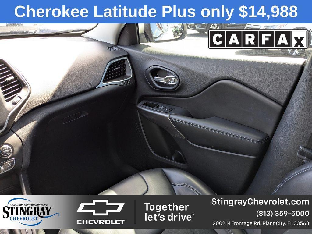 used 2019 Jeep Cherokee car, priced at $14,988
