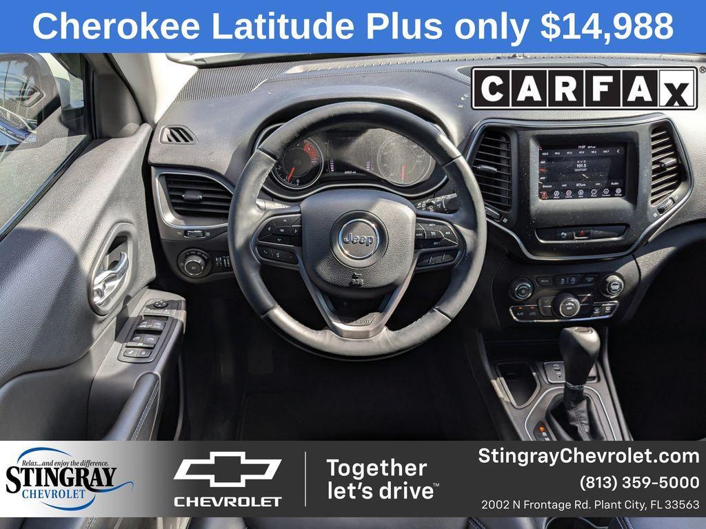 used 2019 Jeep Cherokee car, priced at $14,988