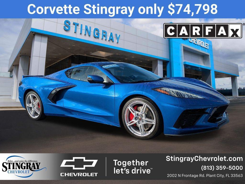 used 2022 Chevrolet Corvette car, priced at $74,798