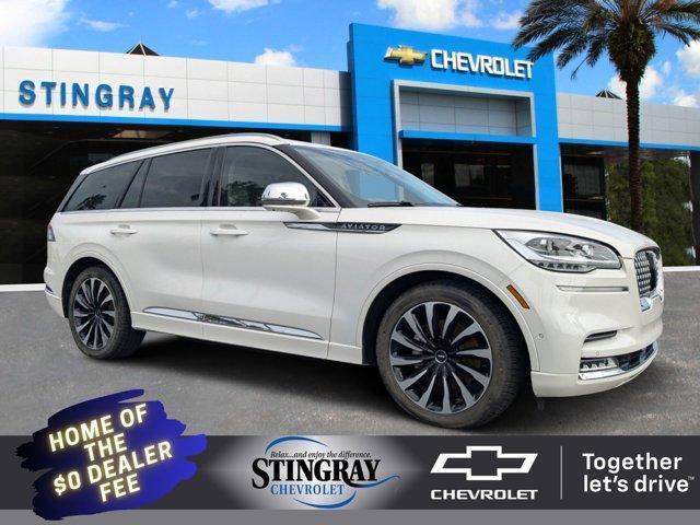 used 2022 Lincoln Aviator car, priced at $49,999