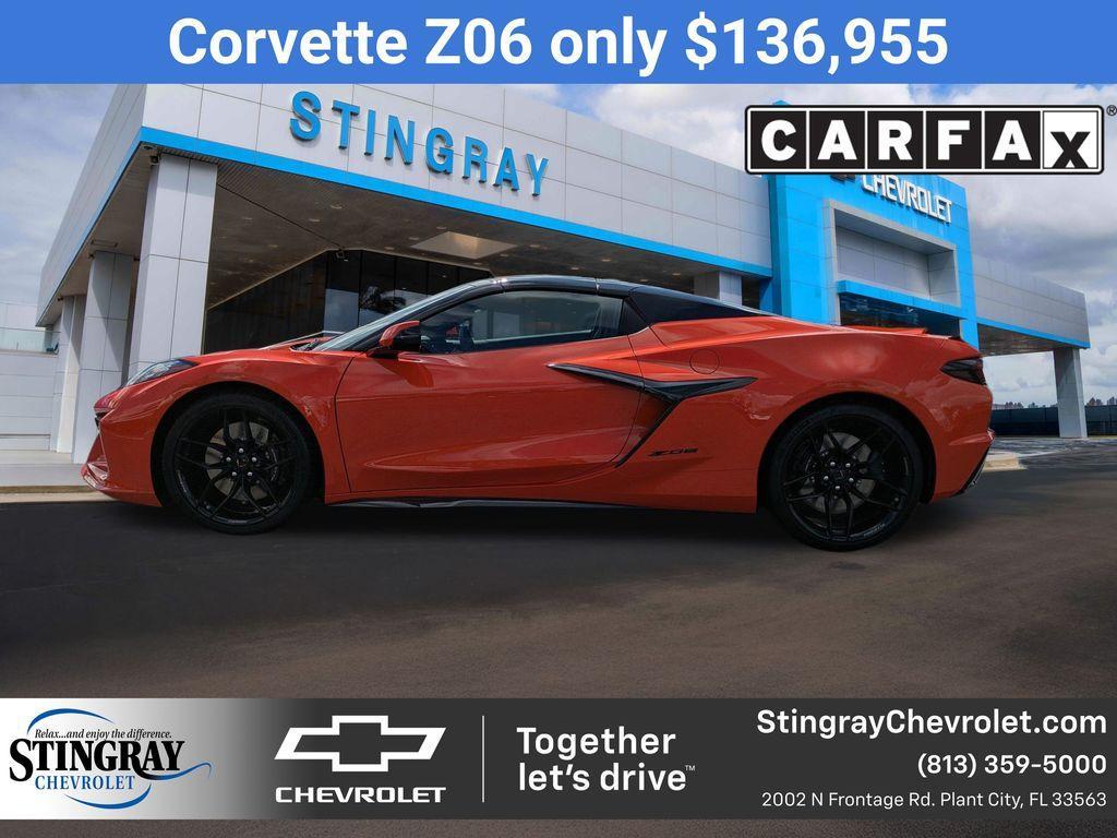 new 2025 Chevrolet Corvette car, priced at $136,955