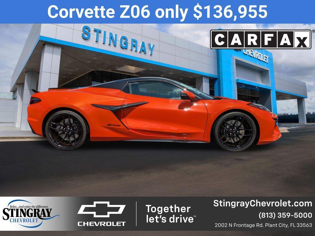 new 2025 Chevrolet Corvette car, priced at $136,955