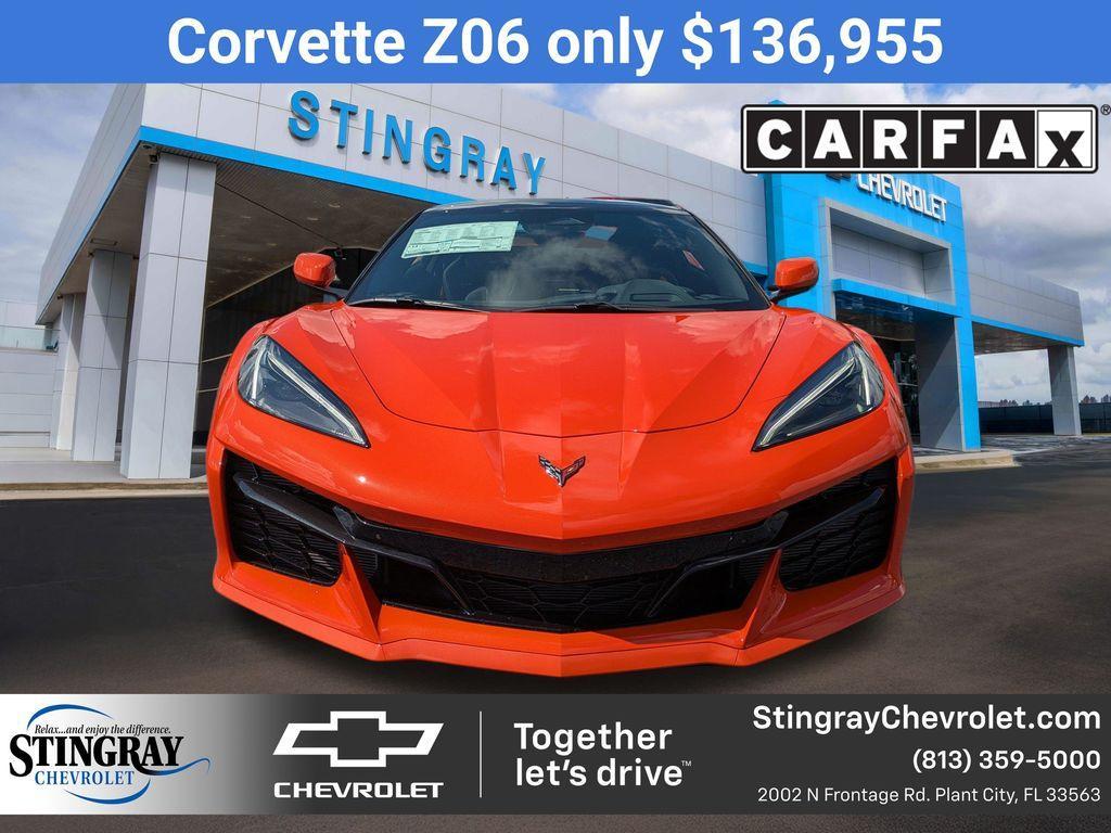 new 2025 Chevrolet Corvette car, priced at $136,955