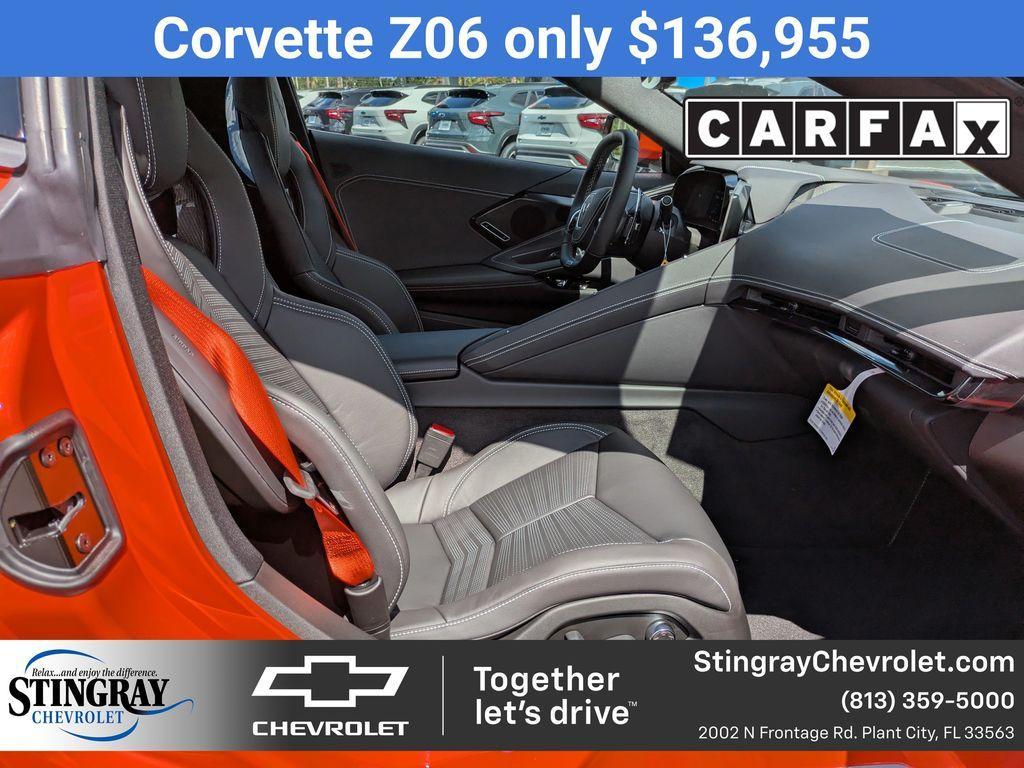 new 2025 Chevrolet Corvette car, priced at $136,955