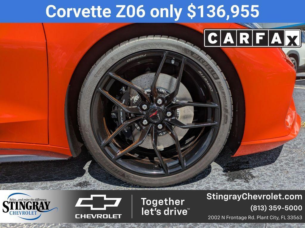 new 2025 Chevrolet Corvette car, priced at $136,955