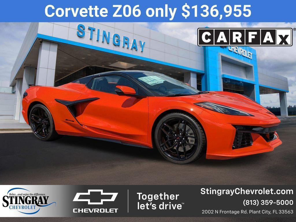 new 2025 Chevrolet Corvette car, priced at $136,955
