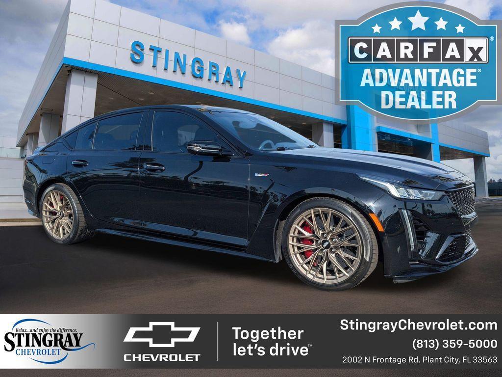 used 2022 Cadillac CT5-V car, priced at $79,998