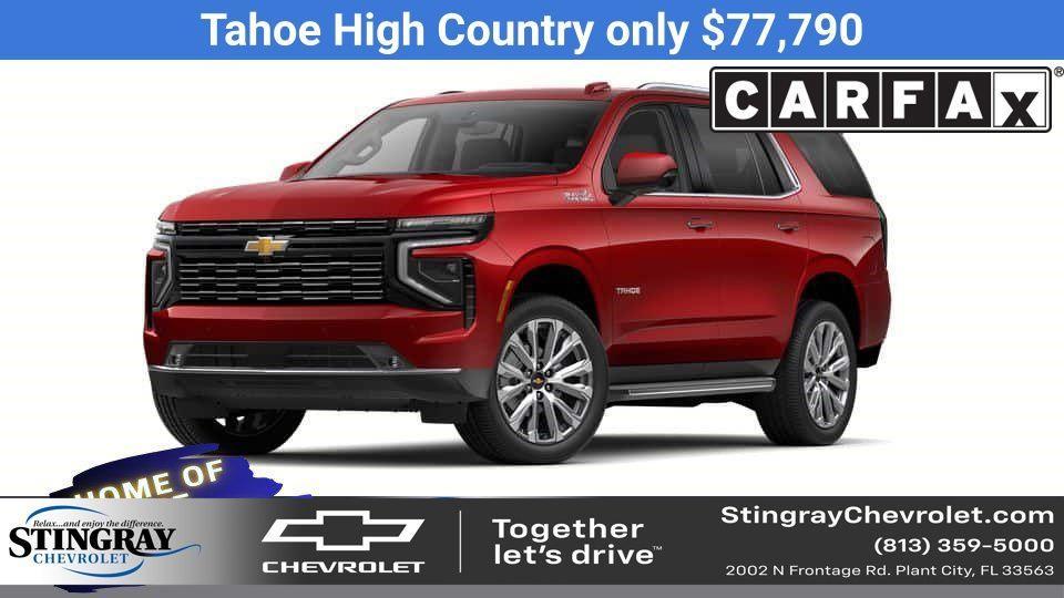 new 2025 Chevrolet Tahoe car, priced at $77,790