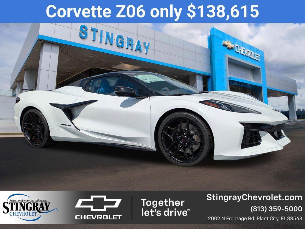new 2025 Chevrolet Corvette car, priced at $138,615