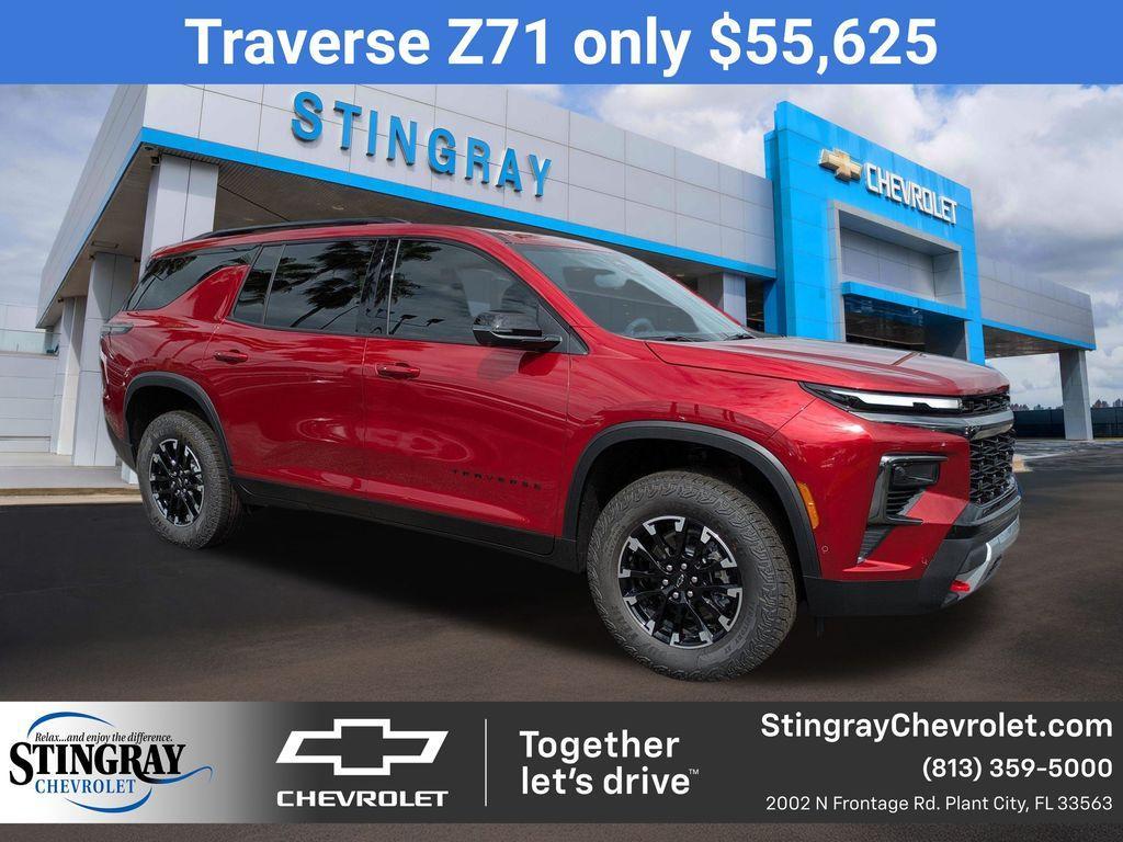new 2026 Chevrolet Traverse car, priced at $55,625