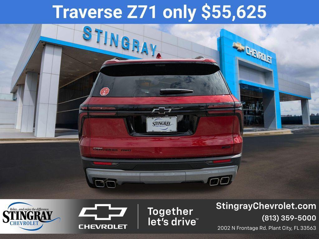 new 2026 Chevrolet Traverse car, priced at $55,625