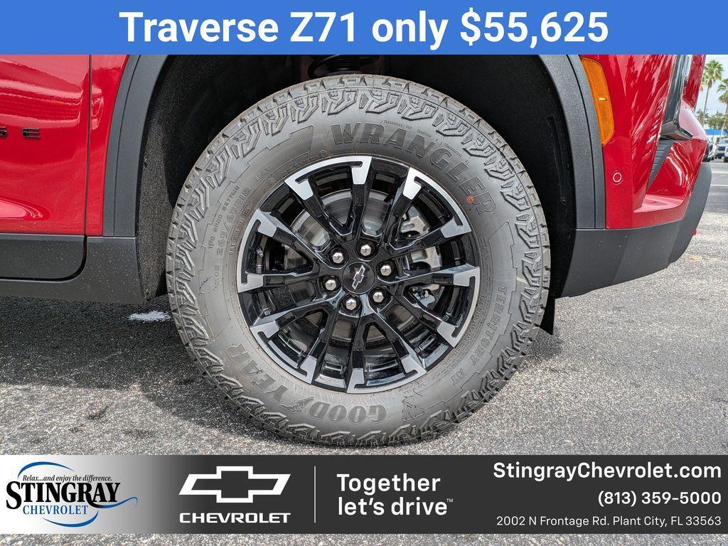 new 2026 Chevrolet Traverse car, priced at $55,625