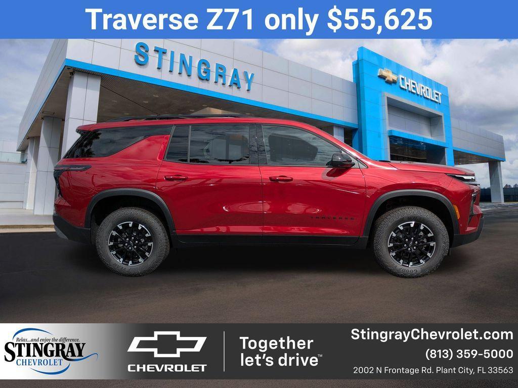 new 2026 Chevrolet Traverse car, priced at $55,625
