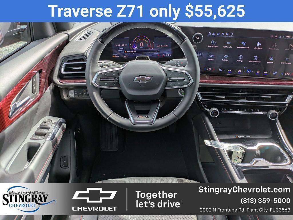 new 2026 Chevrolet Traverse car, priced at $55,625