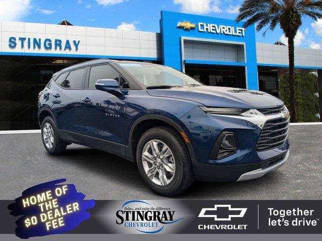 used 2022 Chevrolet Blazer car, priced at $24,238