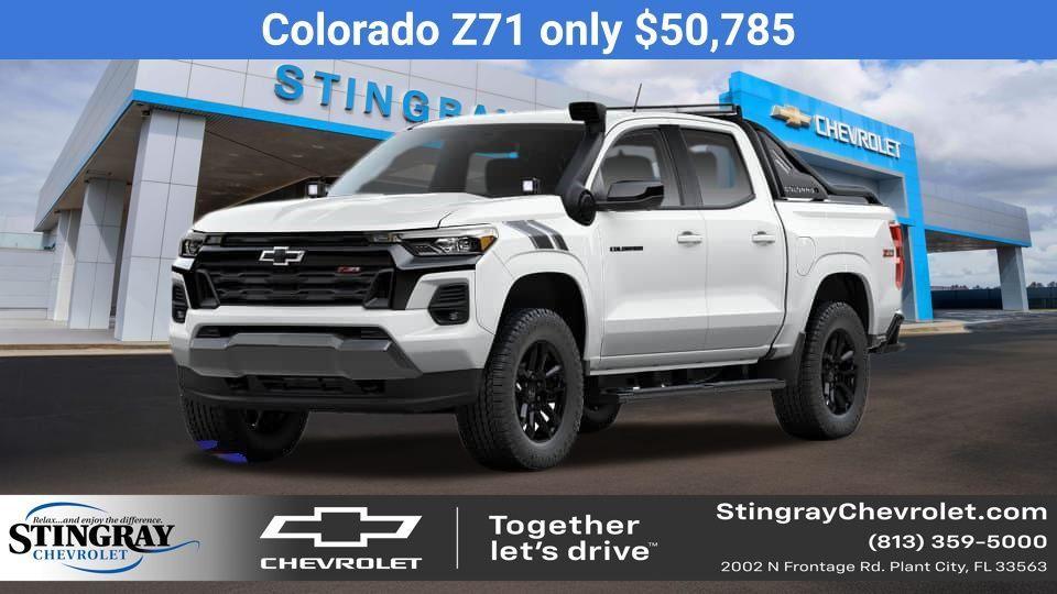 new 2025 Chevrolet Colorado car, priced at $50,785