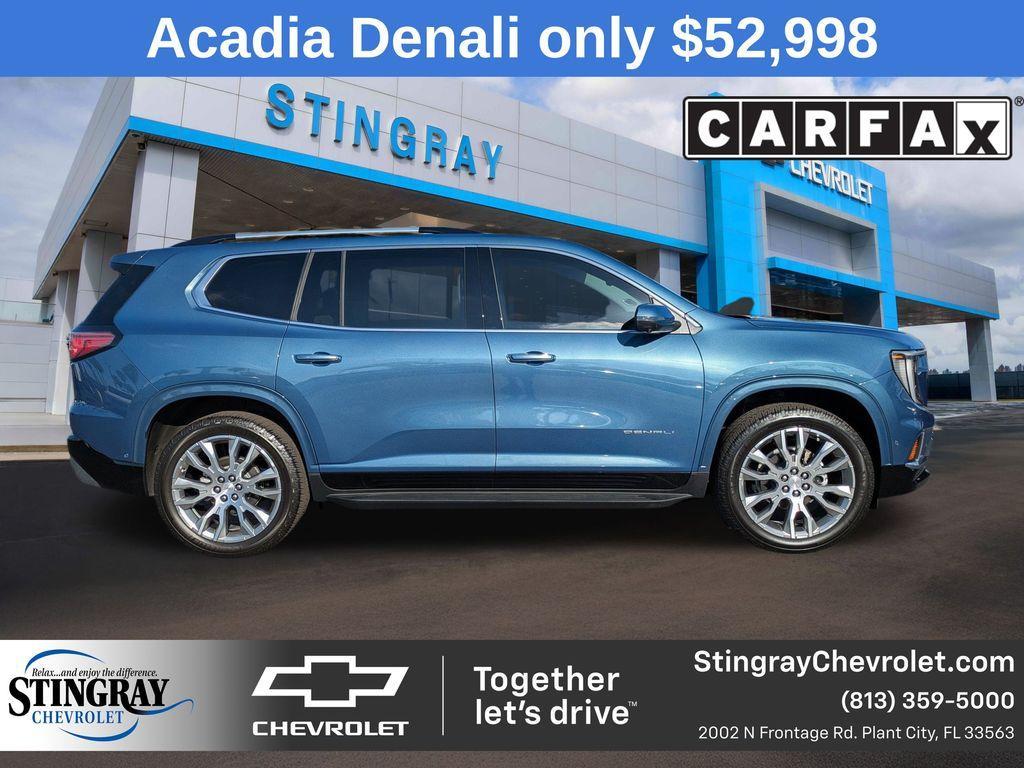 used 2025 GMC Acadia car, priced at $52,998
