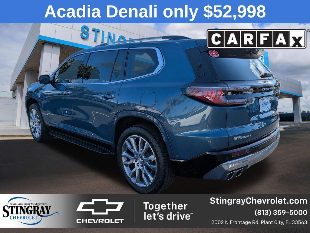 used 2025 GMC Acadia car, priced at $52,998
