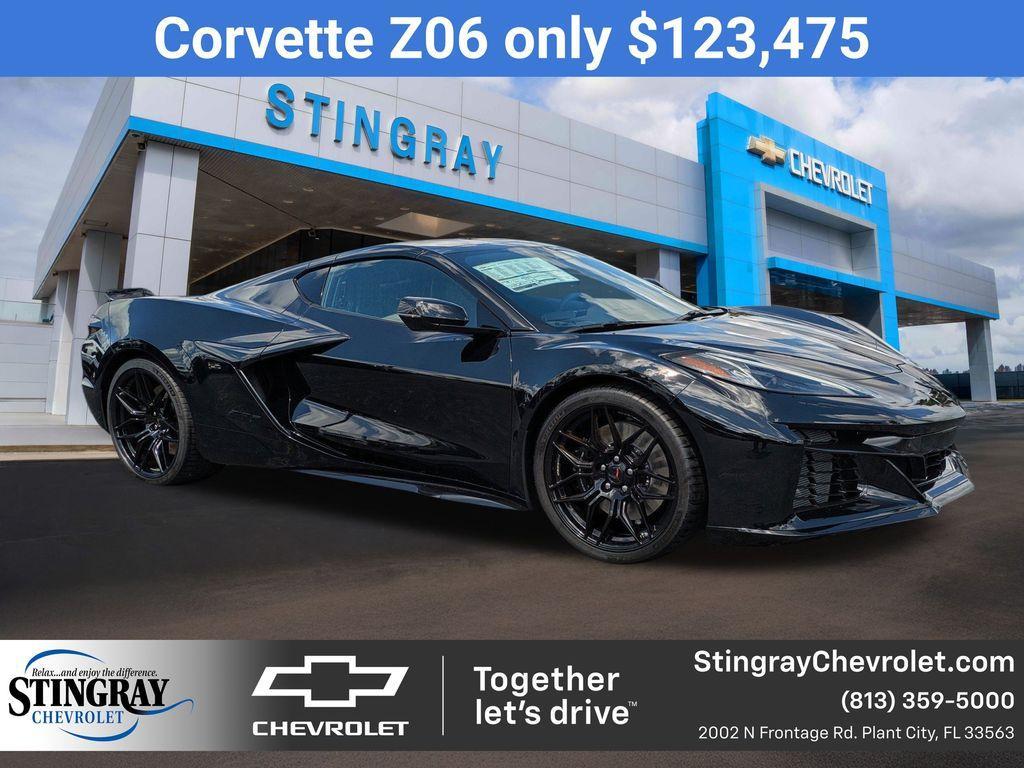 new 2025 Chevrolet Corvette car, priced at $123,475