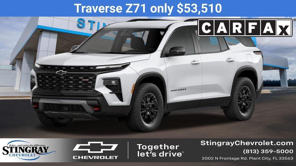new 2026 Chevrolet Traverse car, priced at $53,510