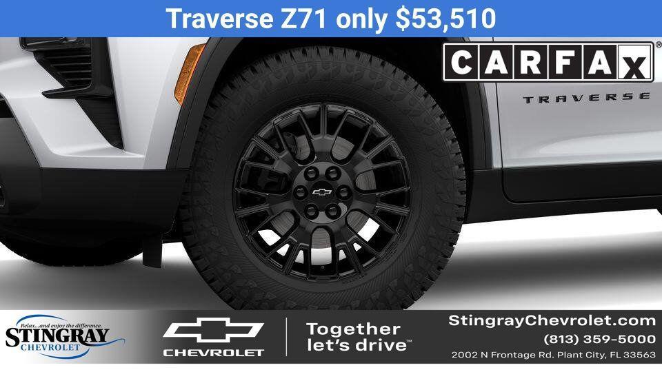 new 2026 Chevrolet Traverse car, priced at $53,510